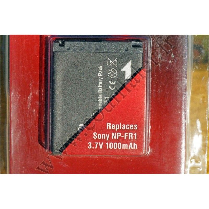 Batterie Pearstone BPS-FR1 - Série R - Sony NP-FR1 - Pearstone BPS-FR1