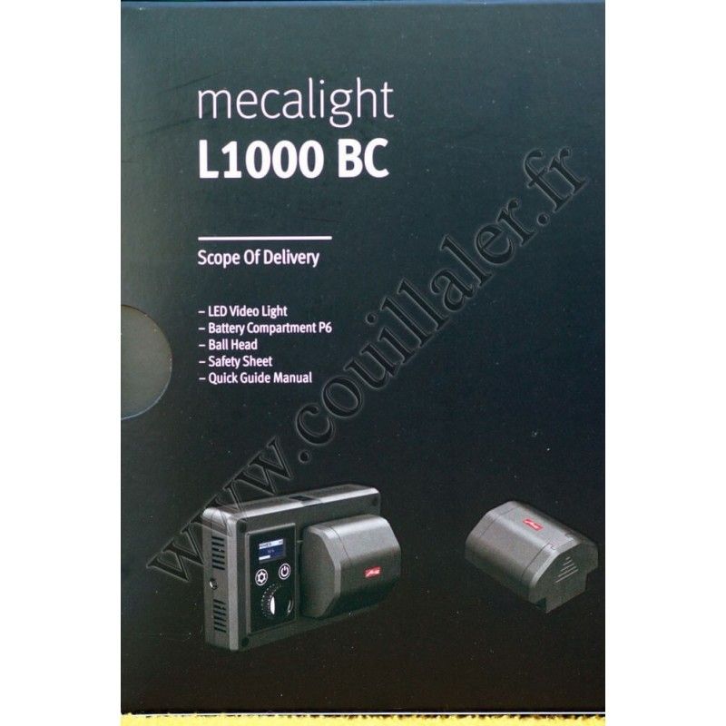 Lampe LED Metz L1000 BC - Torche Vidéo HD 4K - Rotule - Metz L1000 BC