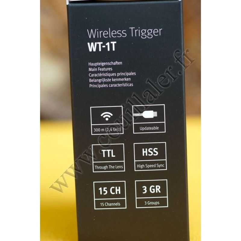 Transceiver Metz WT-1T - Wireless flash trigger - For Receiver Metz WT-1R - Metz WT-1T Sony