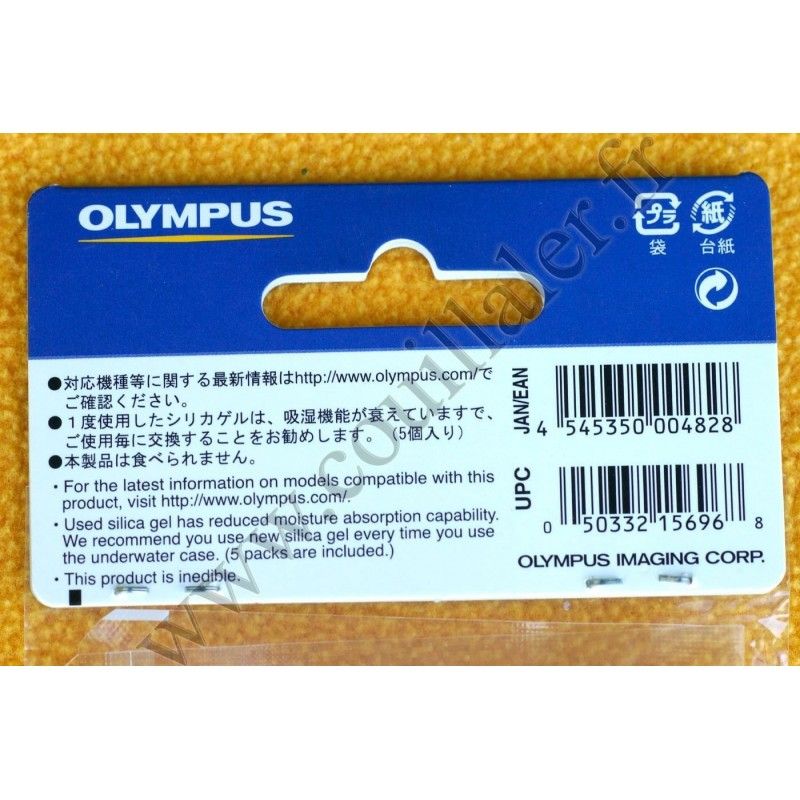 5 Desiccant Gel Pouches Olympus Silca-5S - Waterproof Case, Moisture Protection Camera, Lens - Olympus Silca-5S