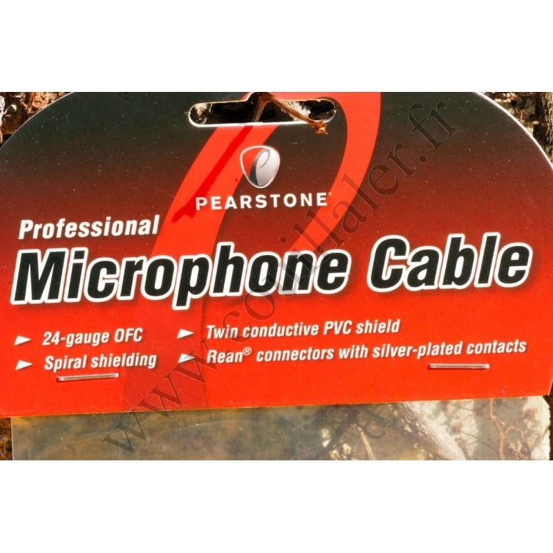 Pearstone PM-01 - Câble Audio XLR Mâle-Femelle 3 broches - 30cm - Pearstone PM-01