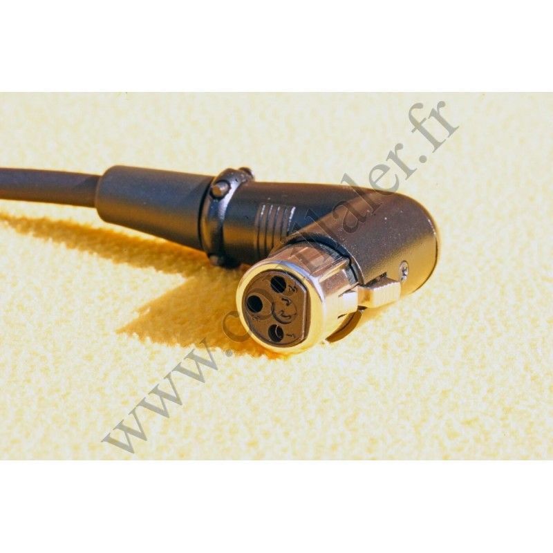 Pearstone PM-01.5R - Angled XLR Audio Cable Male-Female 3-Pin - Pearstone PM-01.5R