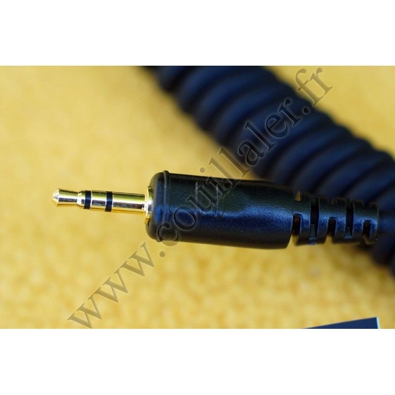 Câble pour télécommande Vello RCC-S1-2.5 - prise Sony Remote Alpha/Minolta et MiniJack 2.5mm - Vello RCC-S1-2.5