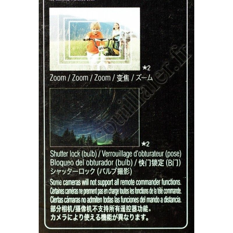 Télécommande Sony RM-VPR1 - Multi-Terminal - Vidéo Zoom - Sony RM-VPR1