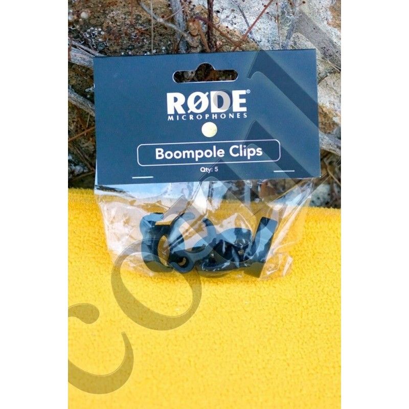 Røde Boompole Clips - Microphone cable management on boompole - Rode Boompole Clips