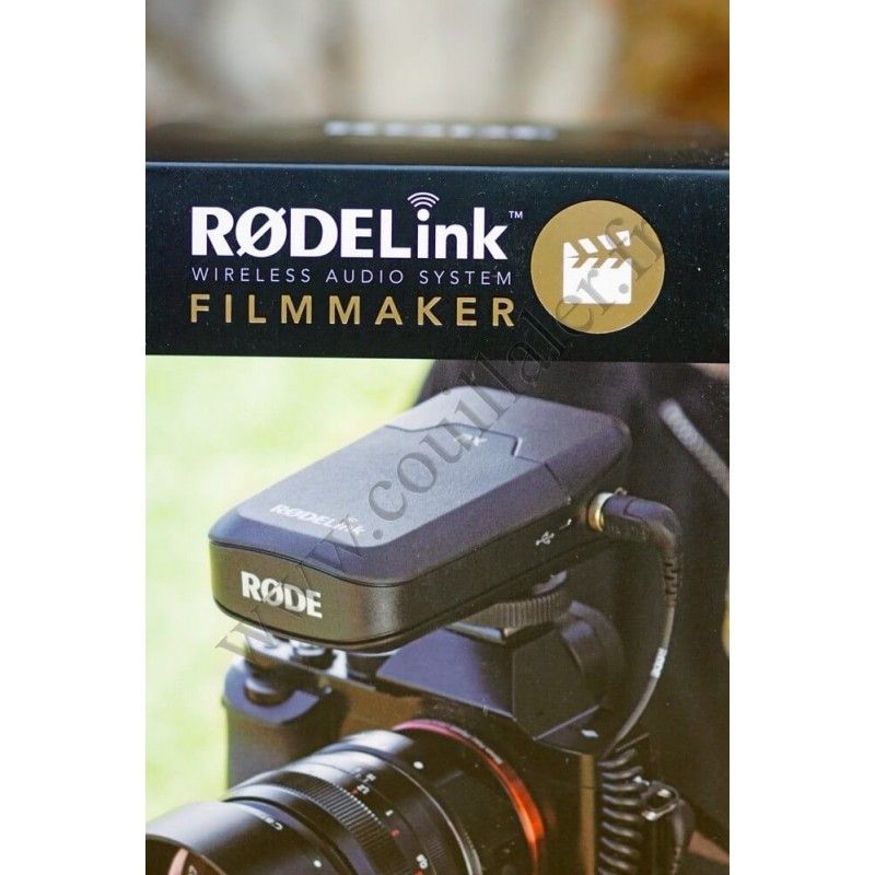 Wireless Microphone Rode Filmmaker Kit - Receiver, Transceiver and lavalier mic - Rode Filmmaker Kit