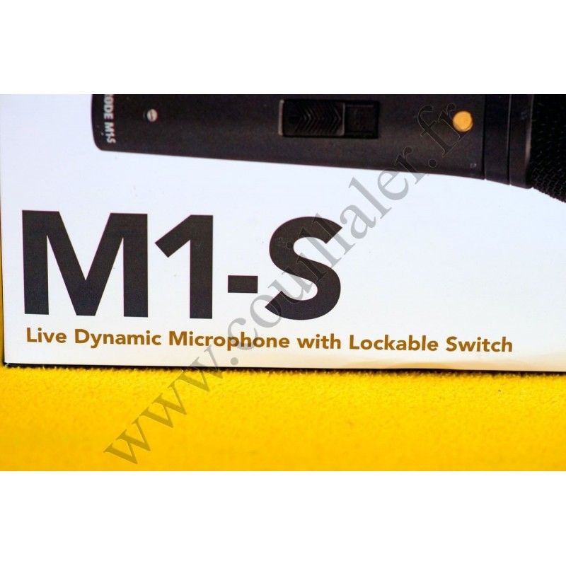 Handled Microphone Rode M1-S - XLR Mic - With Switch - Rode M1-S