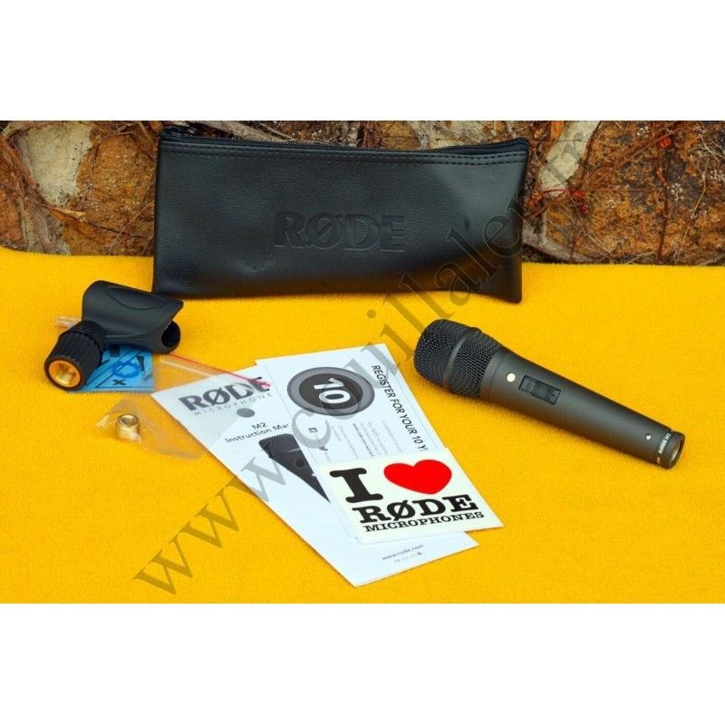 Handled Microphone Rode M2 - Condenser XLR Mic - With Switch - Rode M2
