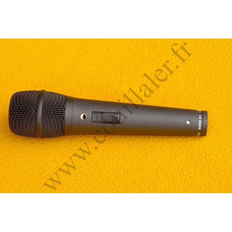 Handled Microphone Rode M2 - Condenser XLR Mic - With Switch - Rode M2