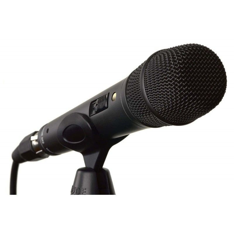 Microphone Rode M2 - Micro Main XLR à condensateur - Avec Interrupteur - Rode M2