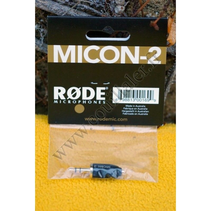 Adapter Rode Micon-2 - Microphone Micon to Minijack 3.5mm TRS - HS1, HS2, PinMic, Lavalier - Rode Micon-2