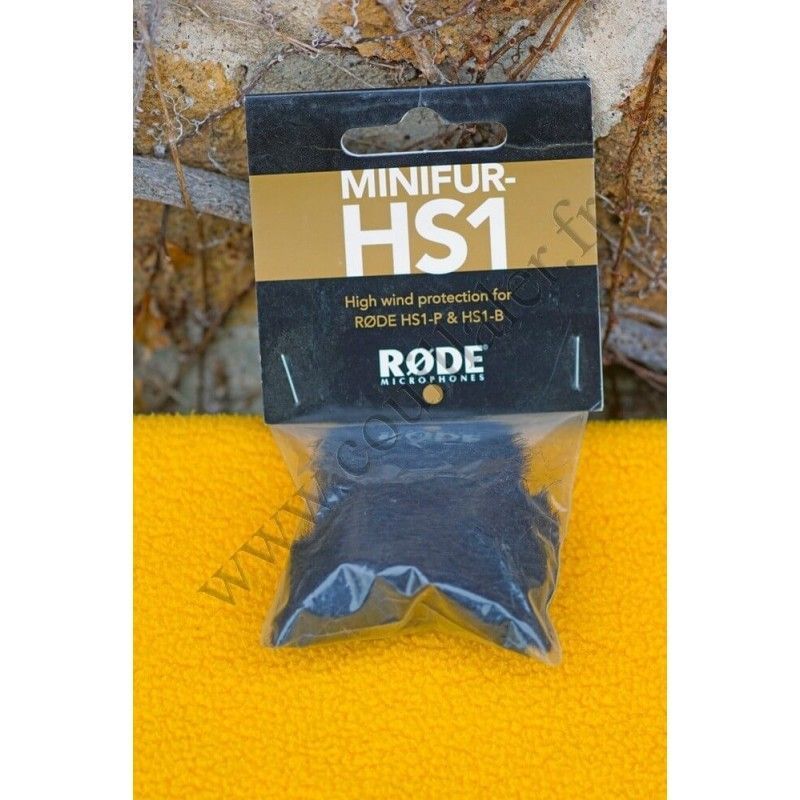 Microphone Windshield Rode MiniFur-HS1 - Synthetic fur for HS-1 - Rode MiniFur-HS1