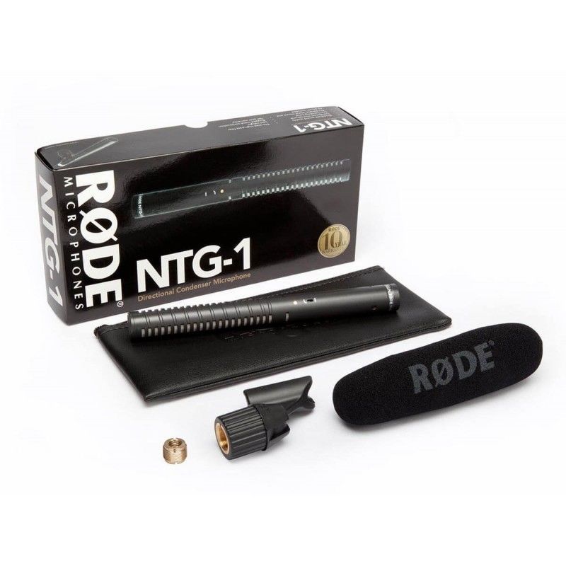 Microphone Rode NTG1 - Directional, XLR 3-pin, Supercardioid mic - Rode NTG1