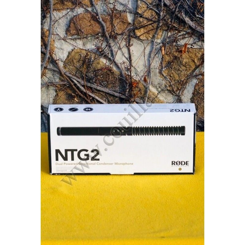 Microphone Rode NTG2 - Directional, XLR 3-pin, Supercardioid mic - Rode NTG2