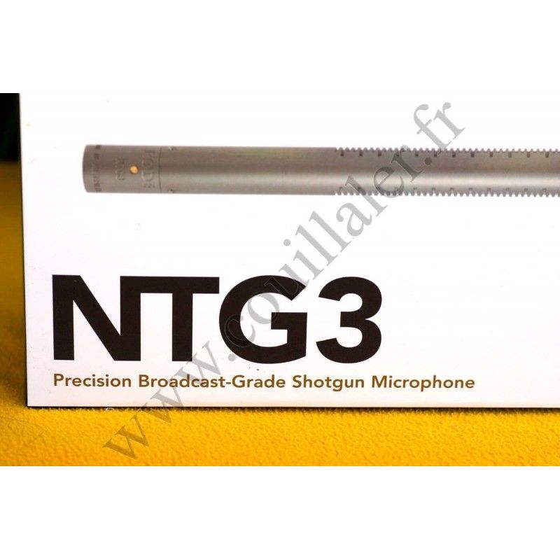 Microphone Rode NTG3 - Directional, XLR 3-pin, Supercardioid mic - Rode NTG3