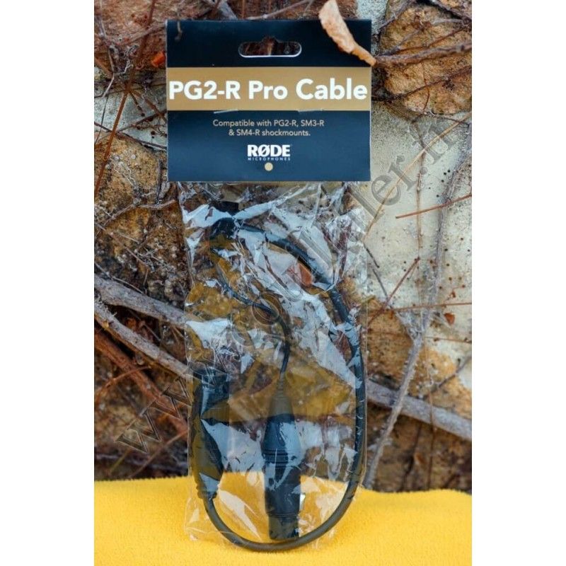 Câble XLR Rode PG2-R Pro Cable pour poignée Røde PG2-R - Adaptateur 3 broches mâle - femelle - Rode PG2-R Pro Cable