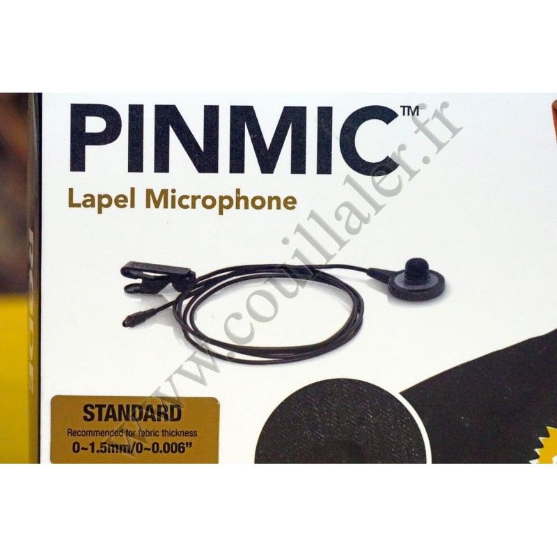 Microphone cravate Rode PinMic - Discret Røde Micro lavalier - Rode PinMic