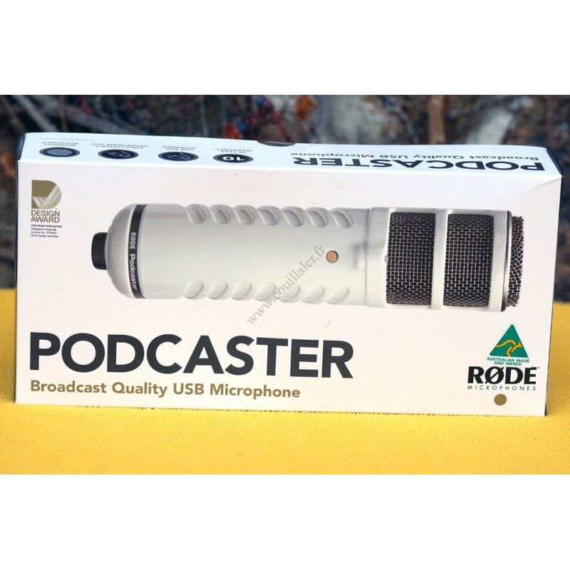 Microphone Rode Podcaster - Radio, Vidéo YouTube, BroadCast, VLog, PodCast - Rode Podcaster