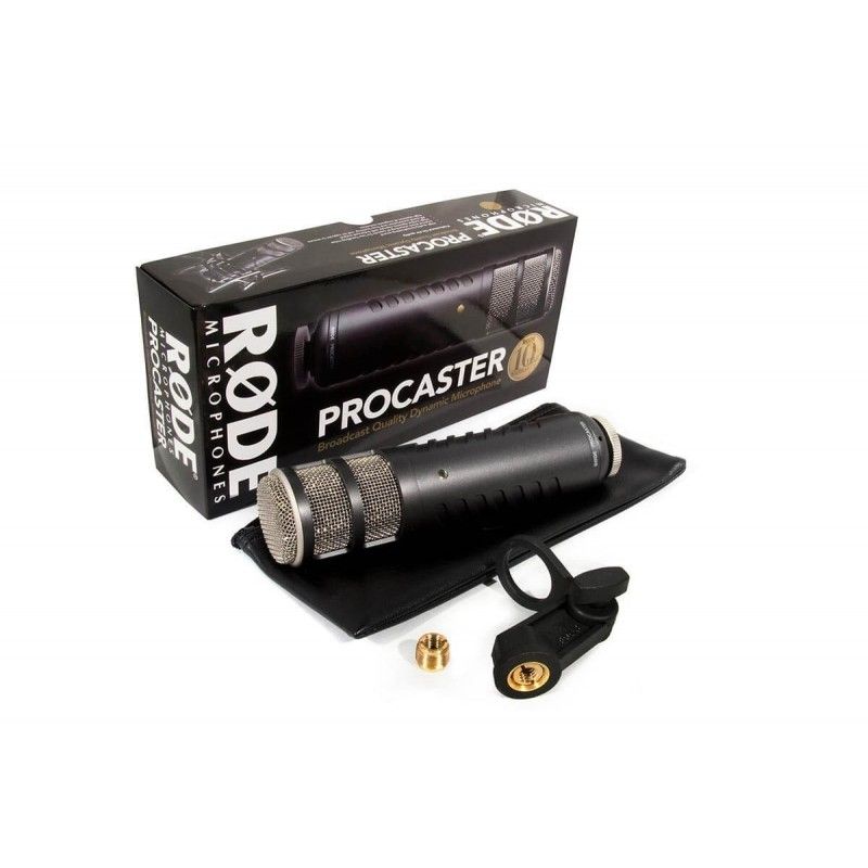 Microphone Rode Procaster - Radio, Vidéo YouTube, BroadCast, VLog, PodCast - Rode Procaster