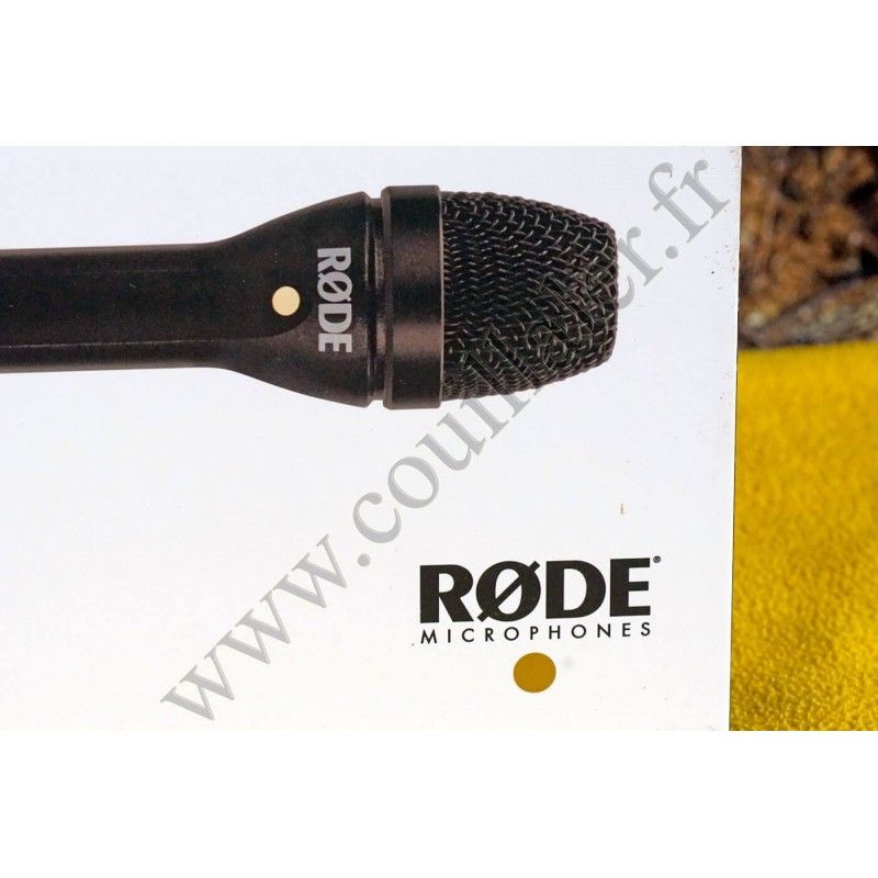Microphone main Rode Reporter - Micro Omnidirectionnel XLR 3 broches - Interview - Rode Reporter