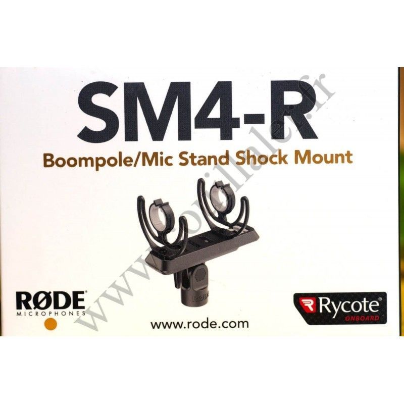 Microphone Support Rode SM4-R - Røde M5 NT5 NT55 NTG1 NTG2 NTG3 NTG4 NTG4+ - Rode SM4-R
