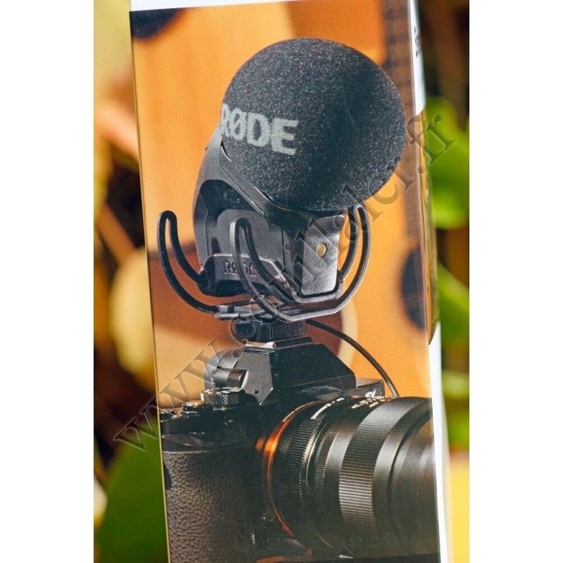 Microphone Rode Stereo VideoMic Pro - Røde DSLR Mic External - TRS Minijack 3.5mm - Rode Stereo VideoMic Pro