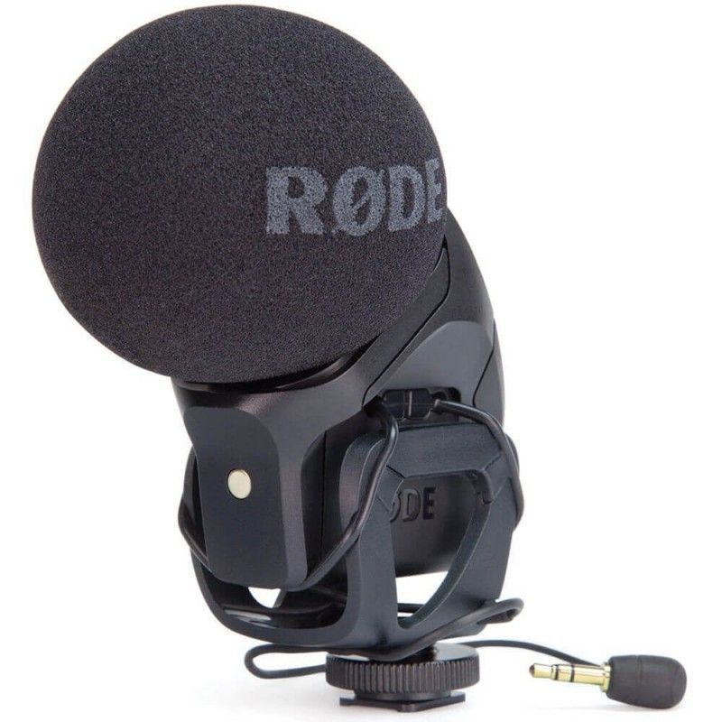 Microphone Rode Stereo VideoMic Pro - Røde DSLR Mic Externe - TRS Minijack 3.5mm - Rode Stereo VideoMic Pro