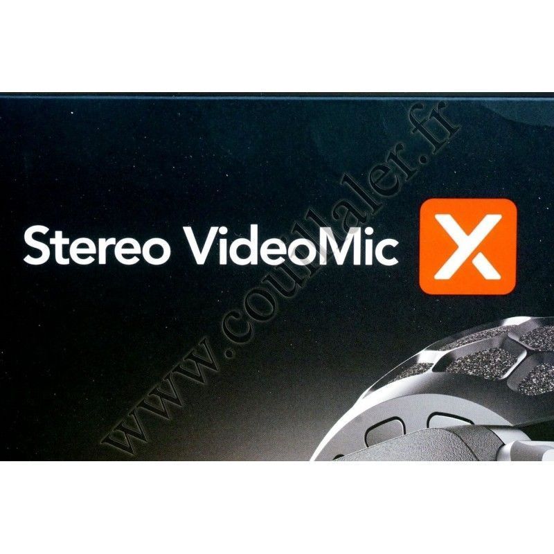Microphone Rode Stereo VideoMic X - BroadCast XY Video - suspension Rycote - Rode Stereo VideoMic X