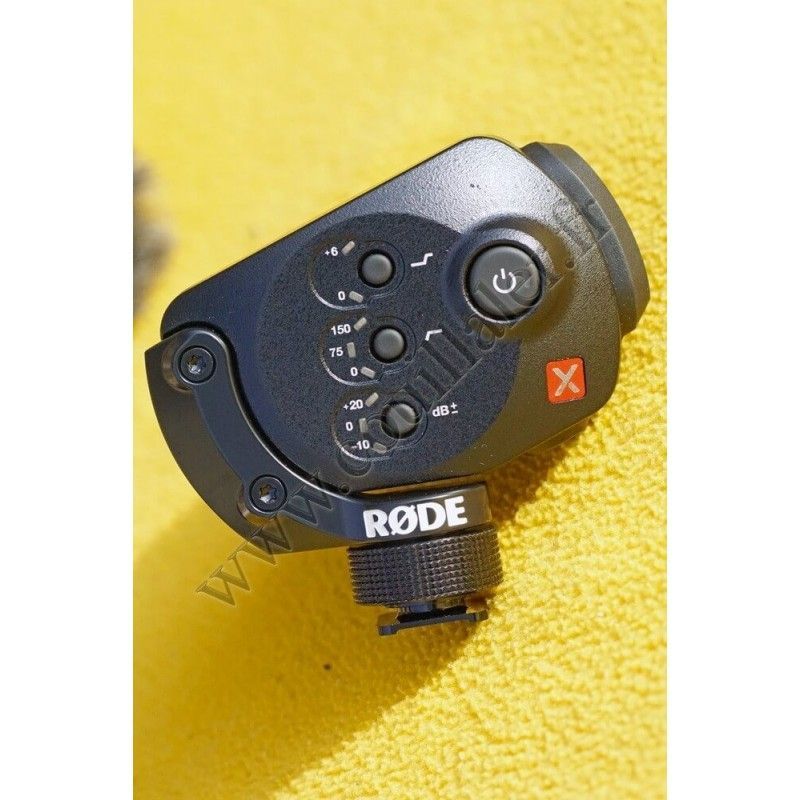 Microphone Rode Stereo VideoMic X - BroadCast XY Video - suspension Rycote - Rode Stereo VideoMic X