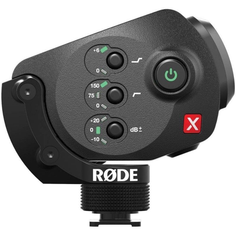 Microphone Rode Stereo VideoMic X - BroadCast XY Vidéo - suspension Rycote - Rode Stereo VideoMic X