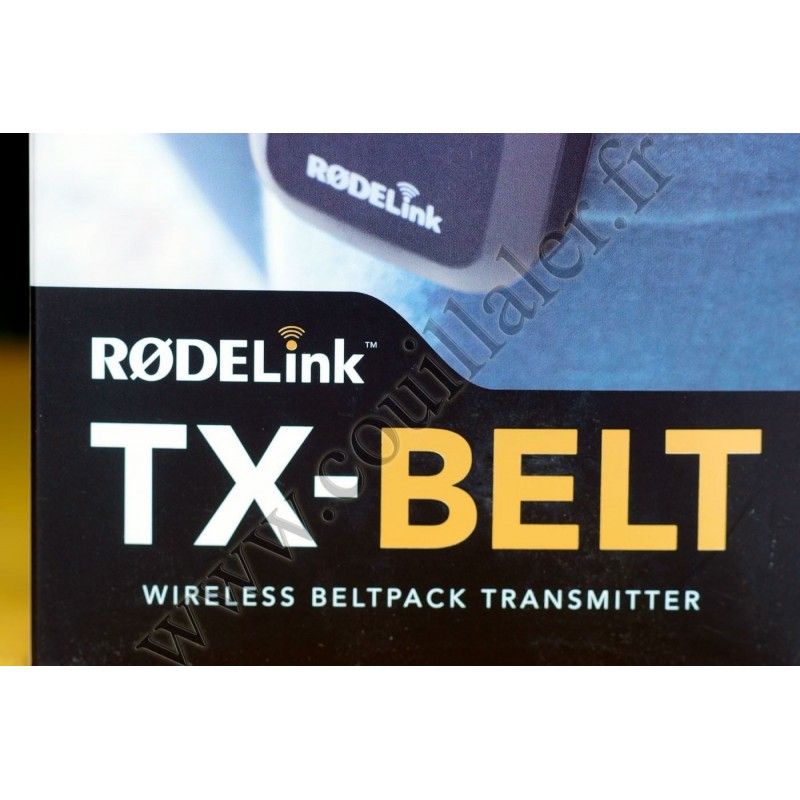 Wireless Transmitter Rode TX-BELT for Lavalier Microphone - Rode TX-BELT