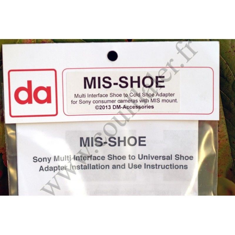 Adaptor DM-Accessories MIS-SHOE - Sony MIS Multi-Interface Shoe to IAS - DM-Accessories MIS-SHOE