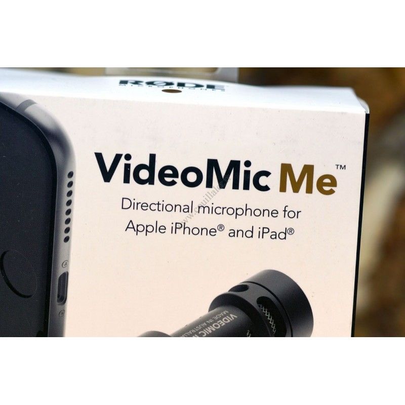Microphone Rode VideoMic Me - Smartphone, iPhone TRRS Mic - Rode VideoMic Me