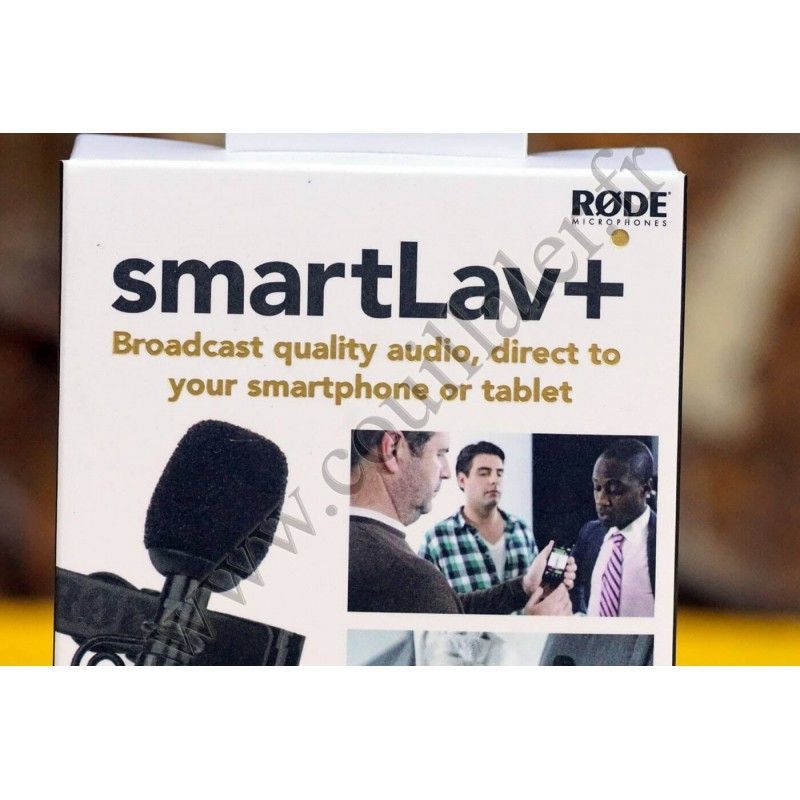 Microphone Lavalier Rode smartLav+ - Micro Smartphone 3.5mm TRRS - Rode smartLav+