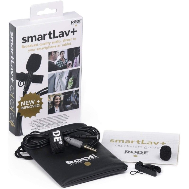 Microphone Lavalier Rode smartLav+ - Micro Smartphone 3.5mm TRRS - Rode smartLav+