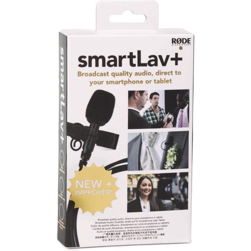 Lavalier Microphone Rode smartLav+ - Smartphone 3.5mm TRRS Mic - Rode smartLav+