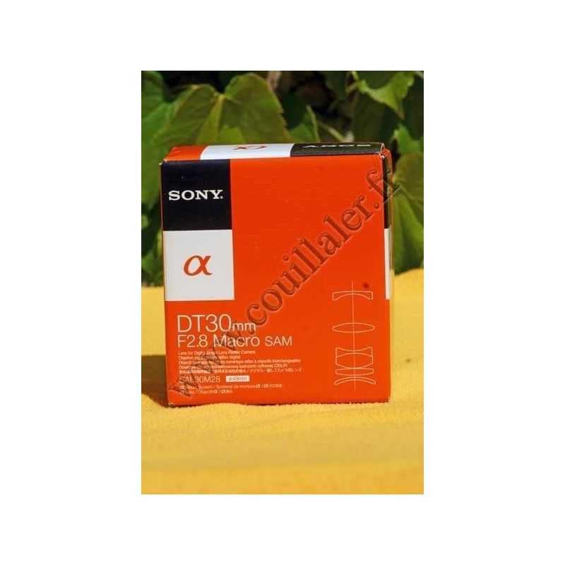 Objectif Sony SAL-30M28 - Macro Photographie - Sony SAL-30M28
