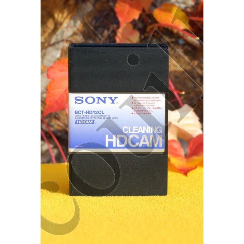 Cleaning VideoTape HDCAM Sony BCT-HD12CL - Video Head Cleaning tape - Sony BCT-HD12CL