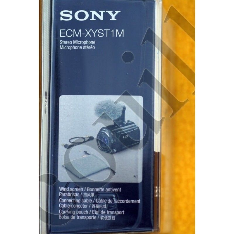 Microphone Sony ECM-XYST1M - MIS Multi-Interface Shoe - Stereo - Sony ECM-XYST1M