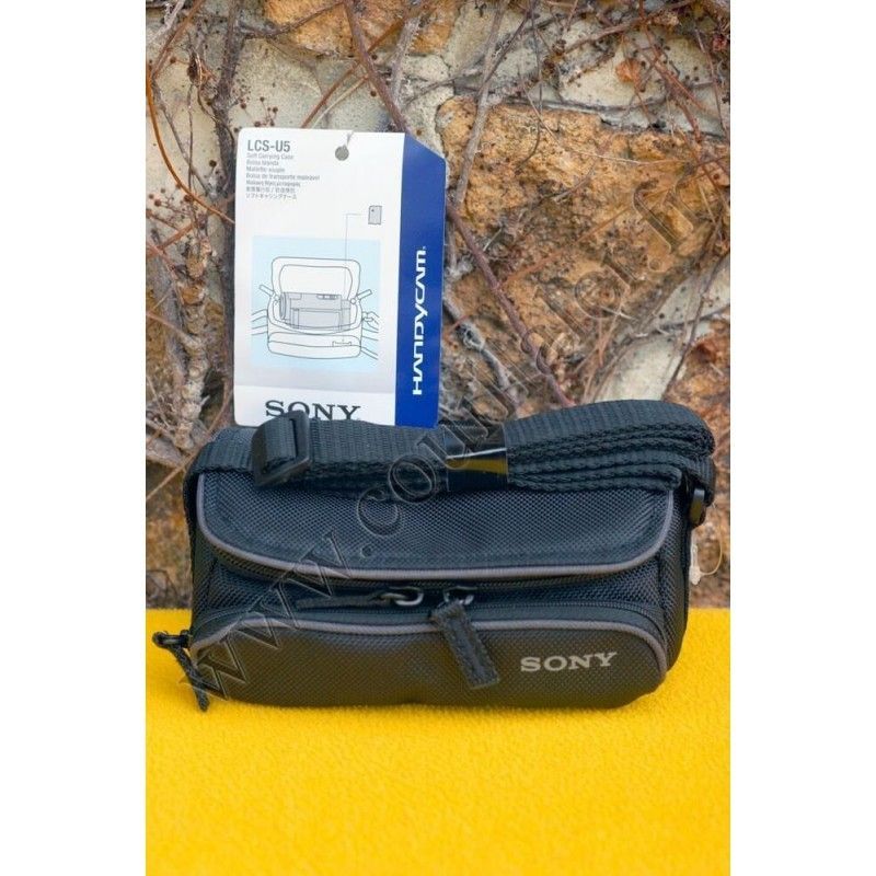 Compact Mini Carrying Hard Shell Zippered Green Case for Sony Cyber Shot