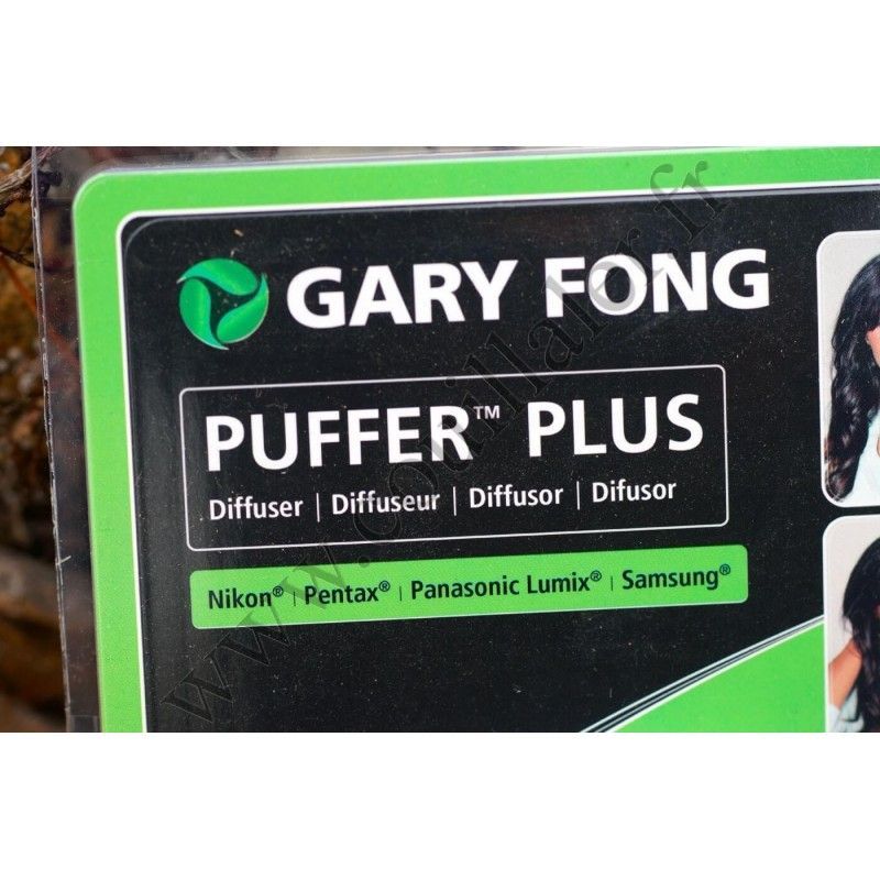 Internal Flash diffuser Gary Fong Puffer Plus - Standard Nikon, Pentax, Panasonic Lumix, Samsung - Gary Fong Puffer Plus
