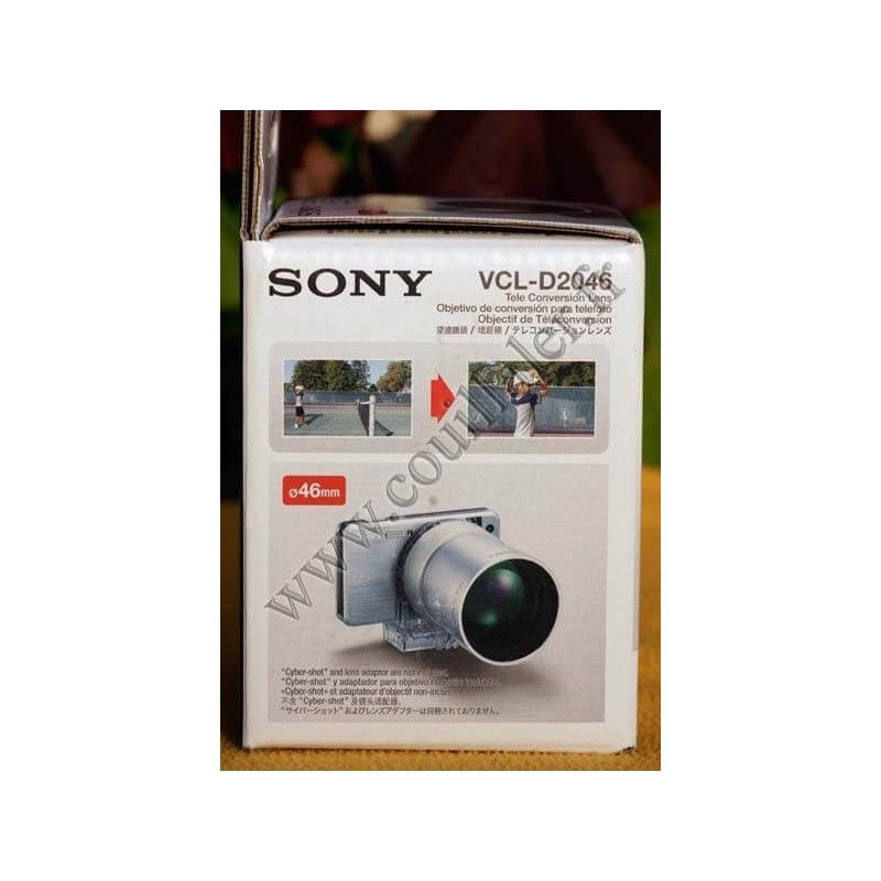 Teleconverter Sony VCL-D2046 - converter 46mm - Zoom 2x - Sony VCL-D2046