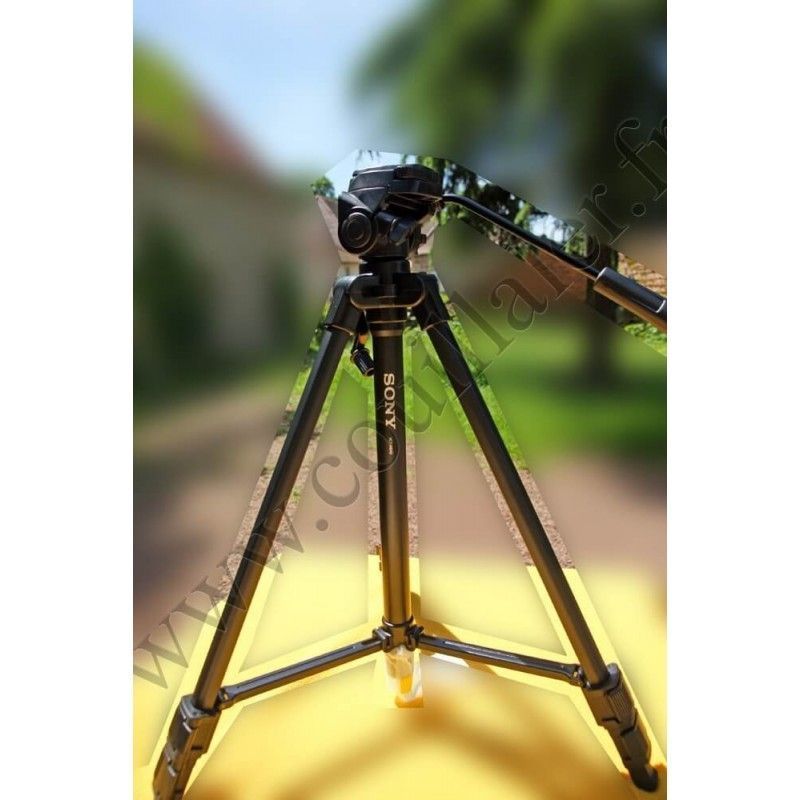 Tripod Sony VCT-R640 - Telescopic, Spirit Level - For Camcorder or Camera - Sony VCT-R640