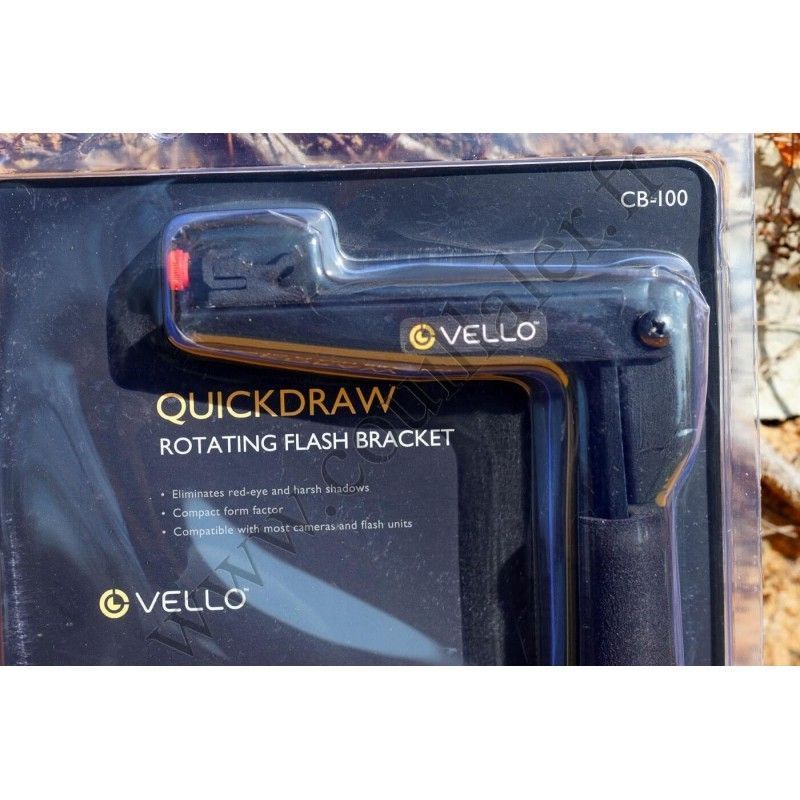 Vello QuickDraw Rotating Flash Bracket CB-100 