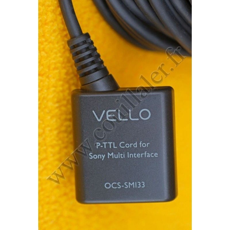 33 Vello Off-Camera TTL Flash Cord II for Sony Cameras with Multi Interface Shoe 