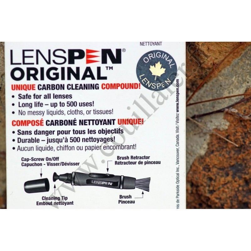 Lens cleaning pen Lenspen NLP-1 - Carbon compound powder - Lenspen NLP-1