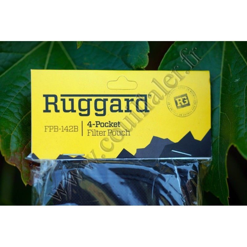 Photo Filter Storage Pouch Ruggard FPB-142B - 4 filters 67mm - Ruggard FPB-142B