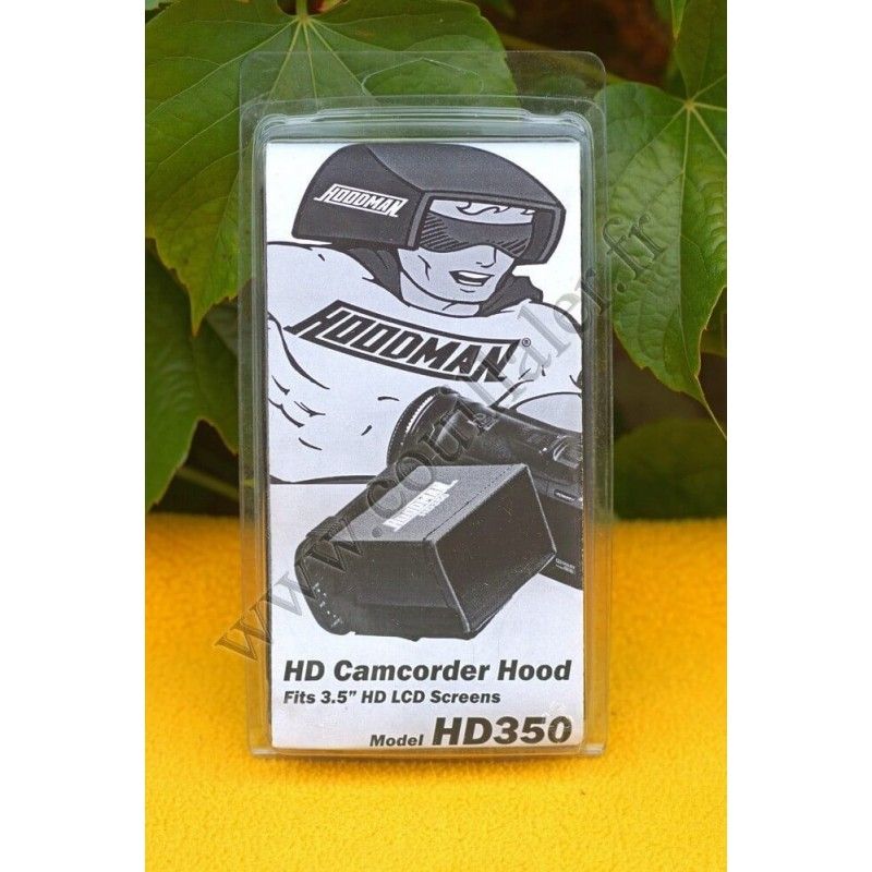 LCD Screen Lens Hood Hoodman HD-350 - 3.5 inch Camcorder - Hoodman HD-350