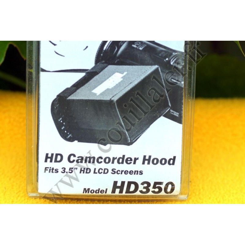 LCD Screen Lens Hood Hoodman HD-350 - 3.5 inch Camcorder - Hoodman HD-350