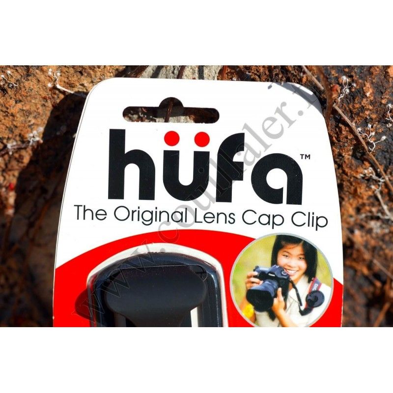 Hüfa Lens Cap Clip - Strap lens cap holder - Hüfa Lens Cap Clip